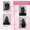 Extensions De Cheveux À Clipser En Cheveux Humains Lisses Morceaux 125g 9pcs