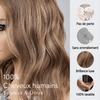 𝑩𝒖𝒚 1 𝑮𝒆𝒕 1 𝑭𝒓𝒆𝒆💥 13x4 Glueless Couleur Reflets Blond Foncé Perruque Sans Colle Ondulé