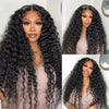 13x4 HD Lace frontale Perruque Cheveux Humains Brésilien Deep Wave