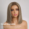 𝐋𝐚𝐬𝐭 𝟒 Glueless Couleur Blond Clair Bob 13x4 Perruque Sans Colle Ondulée Cheveux Humains