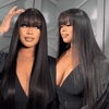 7x5 5X5 Glueless Chocolate Brown Bob Wig Glueless Wear Go Straight