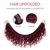 Extensions Couleur Foncé 99J Tissage Cheveux Brésilien Body Wave
