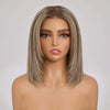 𝐋𝐚𝐬𝐭 𝟒 Glueless Couleur Blond Clair Bob 13x4 Perruque Sans Colle Ondulée Cheveux Humains