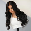 9x6 Couche Glueless Perruque Sans Colle Avec Frange Body Wave - SHINE HAIR