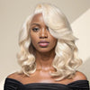 7x5 13x4 Coupe Superposée Glueless Bob Perruque Sans Colle Blonde 613 Perruque Courte - SHINE HAIR