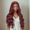 7x5 13x4 Glueless 99J Couleur Pré-tout Perruque Sans Colle Body Wave - SHINE HAIR