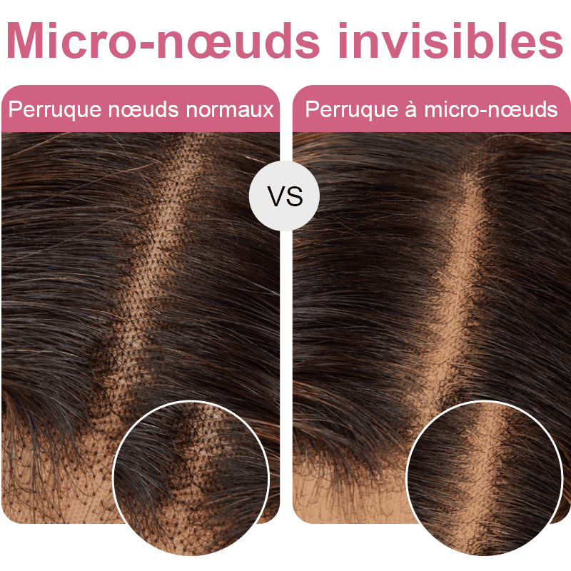 7x5 13x4 Glueless Frange Couches Blonde Highlight Perruque Sans Colle Body Wave - SHINE HAIR