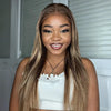 7x5 Glueless Couleur Funky Mélangé #4/27 Perruque Sans Colle Straight Cheveux Humain - SHINE HAIR