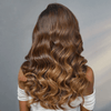 7x5 Glueless Ombre Marron Prépliés Perruque Sans Colle Loose Body Wave - SHINE HAIR