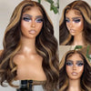 7x5 Glueless Perruque Sans Colle Couleur Mélangé #4/27 Body Wave Cheveux Humains - SHINE HAIR