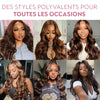 Extensions Couleur Brun Chocolat Tissage Cheveux Bruts Body Wave