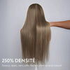 đ©đđ 1 đźđđ 1 đđđđđ„Chic Parisien Glueless 13x4 Ombre Highlight Perruque Sans Colle Lisse 250% DensitĂ©