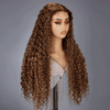 9x6 Glueless Perruque Sans Colle Couleur Mélangé #4/27 Bouclé Cheveux Humains - SHINE HAIR