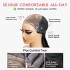 Haute Qualité Brillant Brun Chaud 9x6 Glueless Wear Go Perruque Sans Colle Body Wave