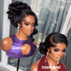 Coiffure De Luxe Glueless Tout Pré-Fait Prêt À Porter Perruques De Mariée Chignons Personnalisés