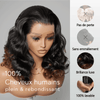 Volumineux Couleur Ombre Noir À Caramel 13×4 Dentelle Body Wave Perruque 300% Densité