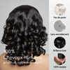 7x5 5x5 Glueless Wig Chocolate Brown Color Body Wave Weaving Human Hair Wigs