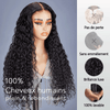 7X5 Glueless Wig Upgraded Bleached Knots Wear Go Curly Human Hair