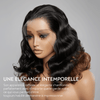 Volumineux Couleur Ombre Noir À Caramel 13×4 Dentelle Body Wave Perruque 300% Densité