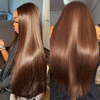 7x5 5x5 Glueless Wig Color Chocolate Brown Straight Human Hair Wigs