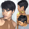 𝟑ᵉ 𝐩𝐞𝐫𝐫𝐮𝐪𝐮𝐞 𝐚̀ €𝟎,𝟏🔥Couche 7x4 Glueless Bob Perruque Sans Colle 10"+Glueless Pixie Perruque Straight Taille Modèle