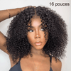Les Plus Chauds 7x5 13x4 Glueless Bob Kinky Curly Perruque Sans Colle - SHINE HAIR