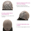 Marron Coloré Bob Perruque Avec Frange Lisse 200% Densité - SHINE HAIR