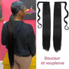 Queue cheval droite Extension cheveux humains Queues cheval hautes - SHINE HAIR