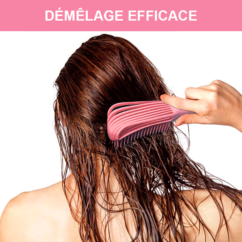 SHINE Brosse À Cheveux Démêlante No Tangle Pour Cheveux Secs Et Humides - SHINE HAIR