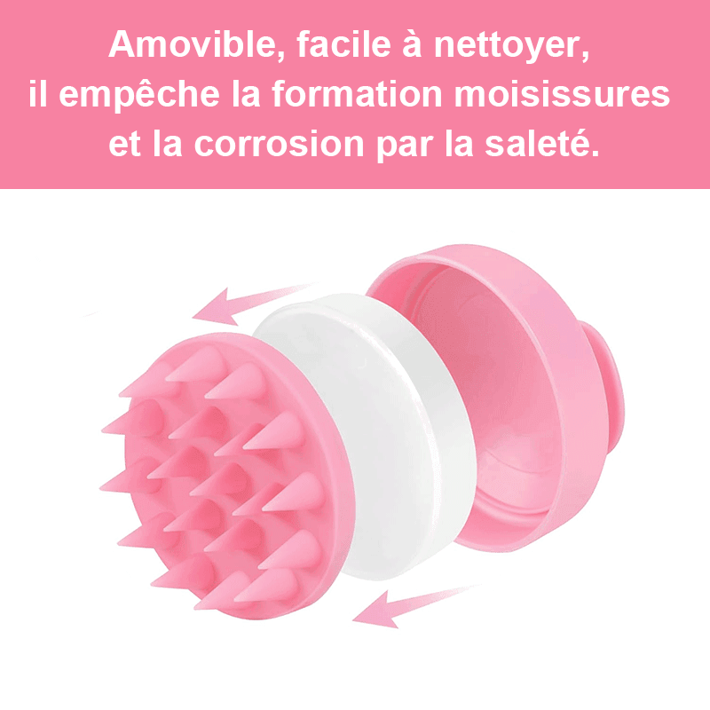SHINE Brosse De Massage Du Cuir Chevelu Pour Tous Les Types De Cheveux - SHINE HAIR