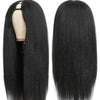 V Partie Perruque Cheveux Humains Kinky Straight Brésiliens 200% Densité - SHINE HAIR