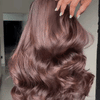 Doux Et Brillant Glueless Sans Nœud Couleur Brun Chocolat 4x4 Perruque Sans Colle Avec Frange
