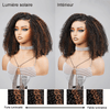 𝑩𝒖𝒚 1 𝑮𝒆𝒕 1 𝑭𝒓𝒆𝒆💥 9x6 Glueless Marron Highlight Bob Kinky Curly Perruque Sans Colle