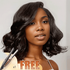 𝐋𝐚𝐬𝐭 𝟏 Glueless Enfilez Et Partez Minimaliste 9x6 Perruque Bob Sans Colle Loose Wave