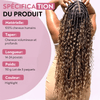 Extensions De Cheveux Humains Bouclés Profonds Couleur #4/27 Higlight Pour Tressage Bohème