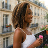 𝐏𝐫𝐞̂𝐭 𝐞𝐧 𝟐𝟒𝐡⚡9x6 Glueless Marron Highlight Bob Perruque Sans Colle Kinky Curly