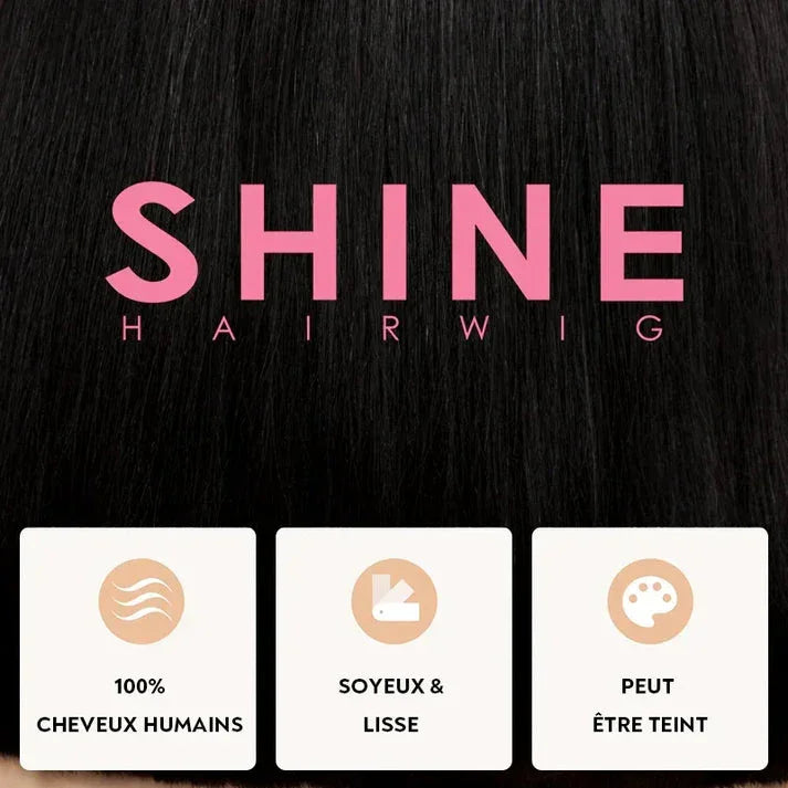 Glueless Coupe Superposée Couleur #4/27 Highlight Perruque Sans Colle Straight