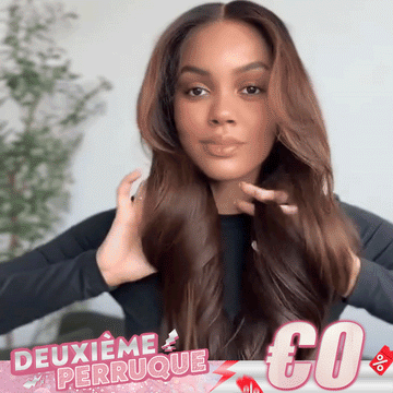 𝟐ᵉ 𝐩𝐞𝐫𝐫𝐮𝐪𝐮𝐞 𝐚̀ 𝟎€🔥Véritable Qualité Salon Glueless Couleur Highlight 13x4 Perruque Sans Colle Ondulé 250% Densité