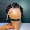 Élégante Coupe Pixie Bouclée Perruque Full Lace Cheveux Humains