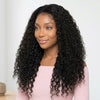 Perruque Kinky Curly HD Lace 13x4 Haute Densité 22 24 Pouces Implantation Ronde Naturelle