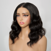 Glueless Nœuds Blanchis Bob Wear Go 5x5 Perruque Sans Colle Cheveux Humains Ondulé