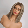 𝐋𝐚𝐬𝐭 𝟒 Glueless Couleur Blond Clair Bob 13x4 Perruque Sans Colle Ondulée Cheveux Humains