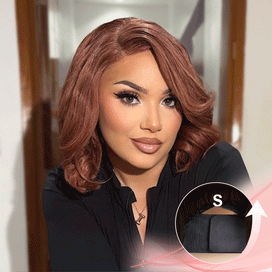 𝑩𝒖𝒚 1 𝑮𝒆𝒕 1 𝑭𝒓𝒆𝒆💥Glueless Couche Parting Free C Partie Marron Coupe Courte Bob 7x4 Perruque Sans Colle 250% Densité