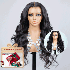 Glueless Nœuds Blanchis Wear Go 13x4 Perruque Sans Colle Body Wave