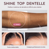 Glueless Couleur Marron Highlight 7x4 Nœuds Blanchis Capuchon Réglable Perruque Sans Colle