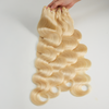 Extensions Couleur 613 Blonde Tissage Cheveux Brésilien Body Wave
