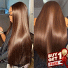𝑩𝒖𝒚 1 𝑮𝒆𝒕 1 𝑭𝒓𝒆𝒆💥 13x4 Perruque Sans Colle Couleur Brun Chocolat Lisse Cheveux Humains