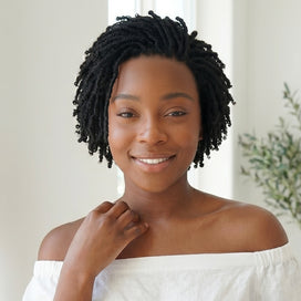 Chic Perruque Afro Kinky Curly Noir 13x4 Sans Colle Cheveux Courts Bouclés Portez Et Partez