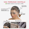 2 𝑭𝑶𝑹 €99🔥Doux Et Naturel Couche Highlight 13x2 Dentelle 300% Densité +2x6 Dentelle Bob Perruque