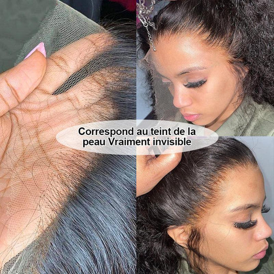 13x4 13x6 HD Perruque brésilienne cheveux humains bouclés avec devant dentelle - SHINE HAIR